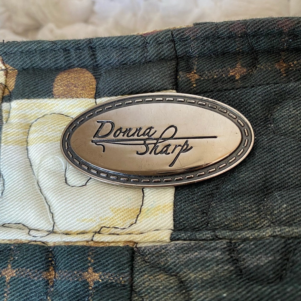 Donna Sharp Patchwork Quilted Purse - image 3